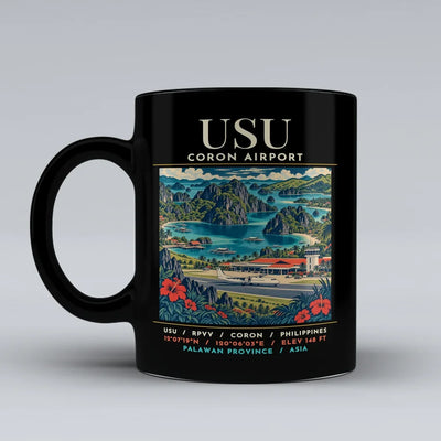 USU - Poster - Mug - Black