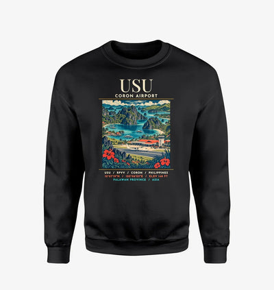 USU - Poster - Sweatshirt - Black