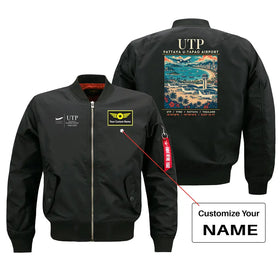 Pattaya U-Tapao International Airport (UTP) Bomber Jacket