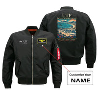 Thumbnail for UTP - Poster - Bomber Jacket - Black + NAME