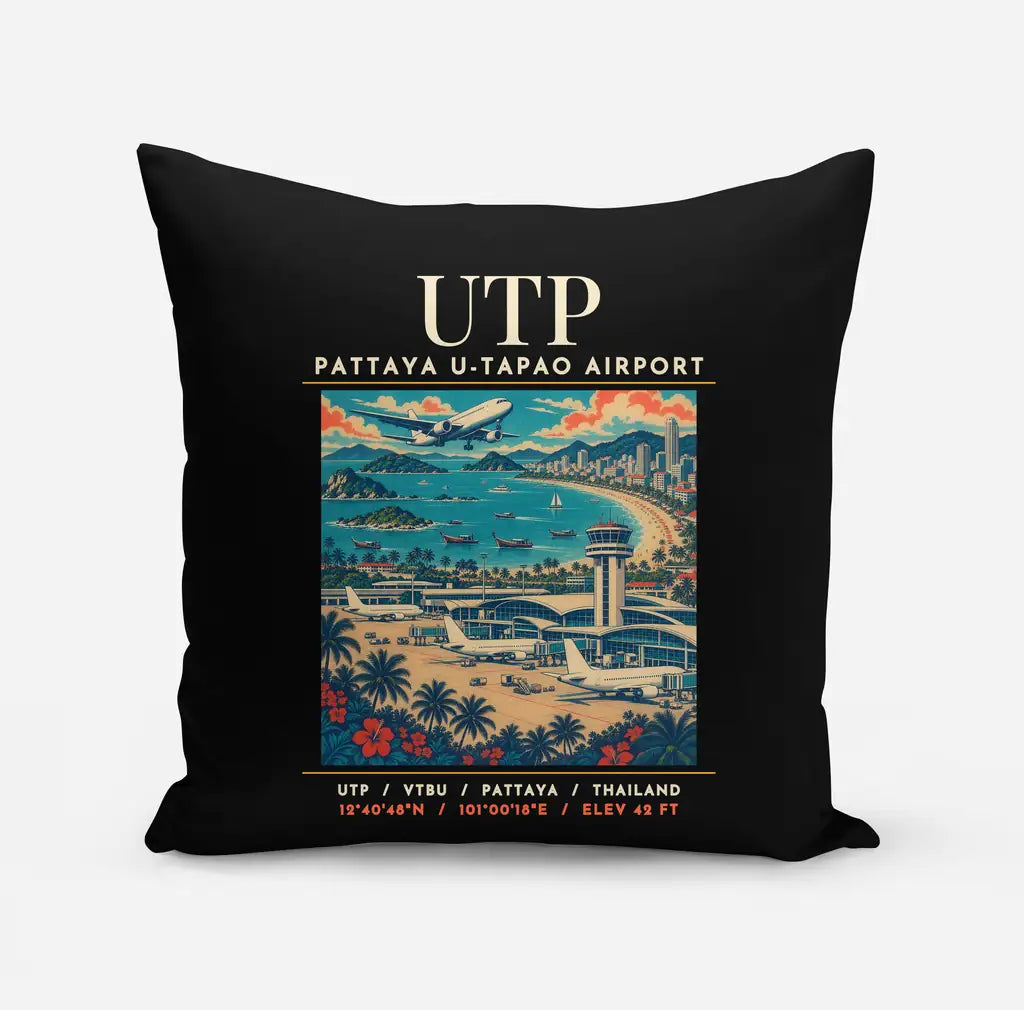 UTP - Poster - Pillow - Black