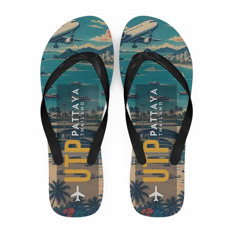Pattaya U-Tapao International Airport (UTP) Slippers & Flip Flops - Slippers - Flip Flops - Scene