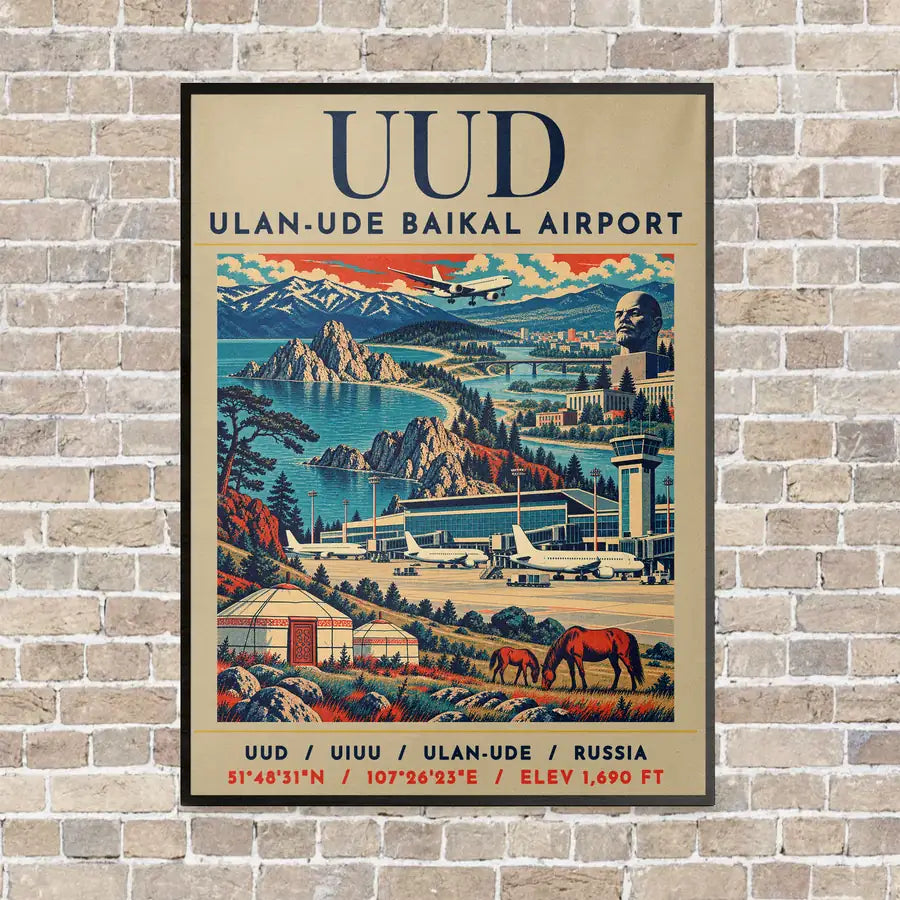 UUD - Poster - Canvas Framed - Beige