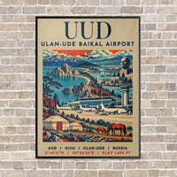Thumbnail for UUD - Poster - Canvas Framed - Beige