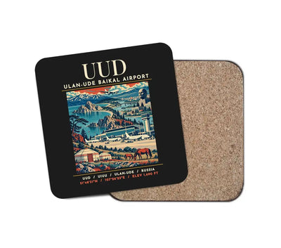 UUD - Poster - Coaster - Black