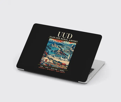 UUD - Poster - MacBook Case - Black