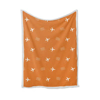 Thumbnail for Yuzhno-Sakhalinsk International Airport (UUS) Bedding Sets & Blankets - Blanket - Pattern - Orange