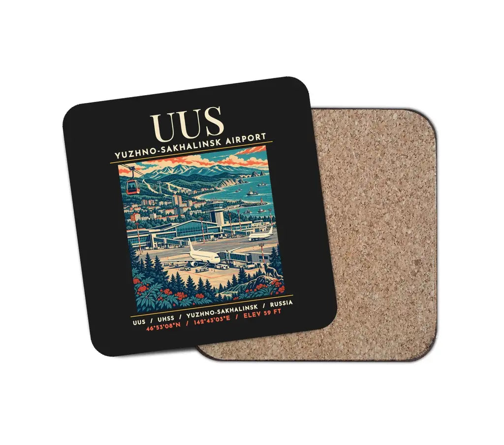 UUS - Poster - Coaster - Black