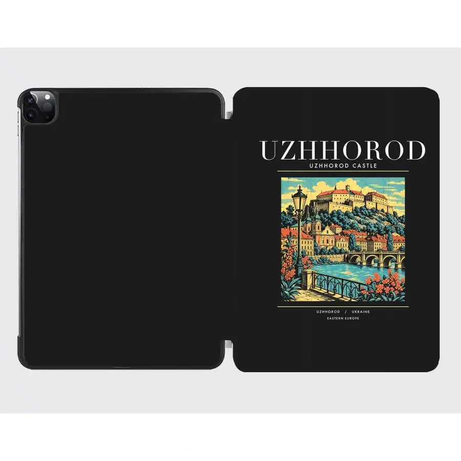 UZHHOROD - Poster - iPad Case - Black
