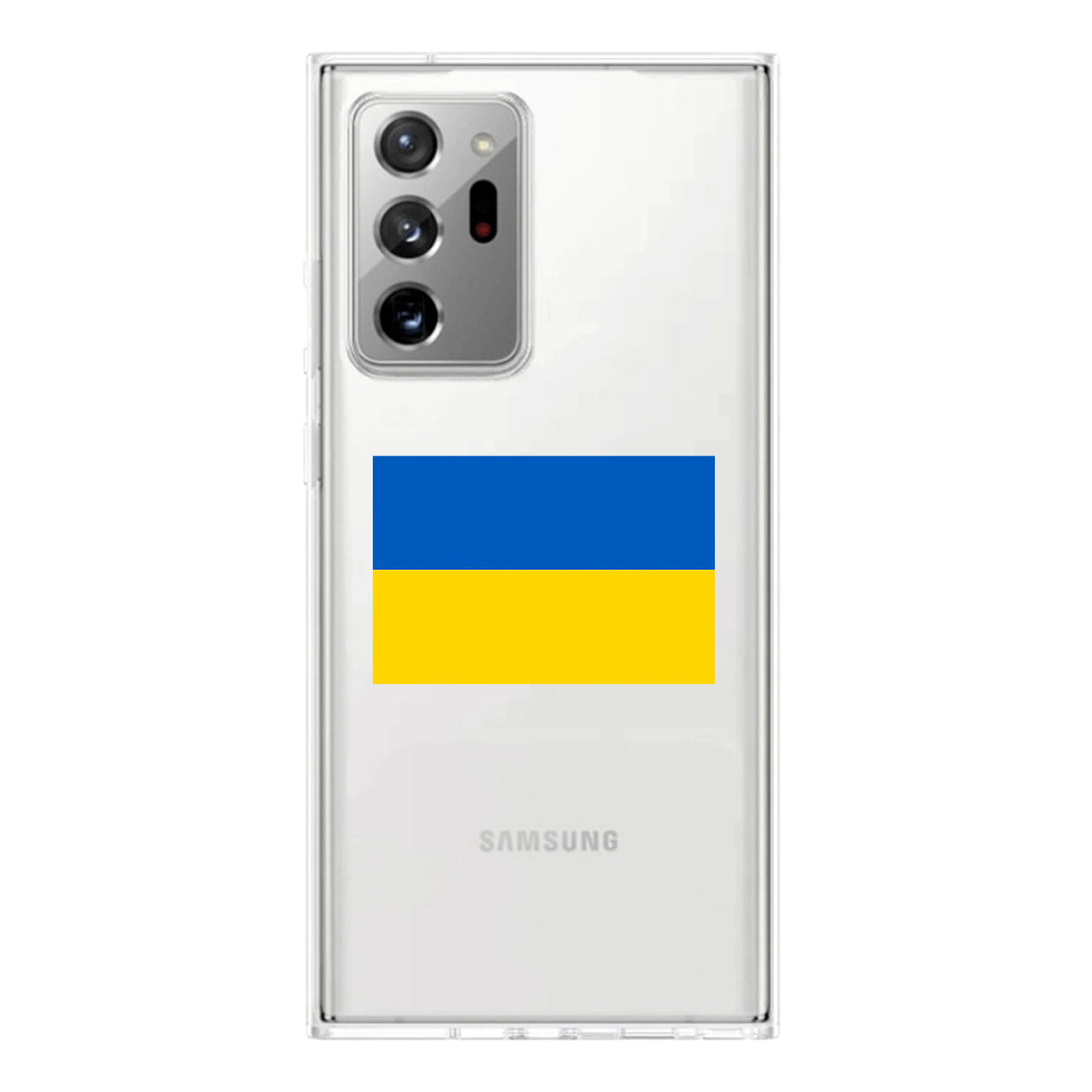 Ukraine Transparent Silicone Samsung A Cases