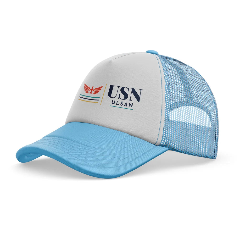 Ulsan Airport (USN) trucker cap - light blue
