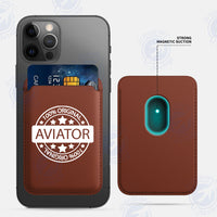 Thumbnail for %100 Original Aviator iPhone Cases Magnetic Card Wallet