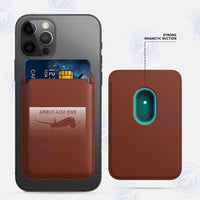 Thumbnail for Airbus A350XWB & Dots iPhone Cases Magnetic Card Wallet