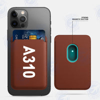 Thumbnail for A310 Text iPhone Cases Magnetic Card Wallet