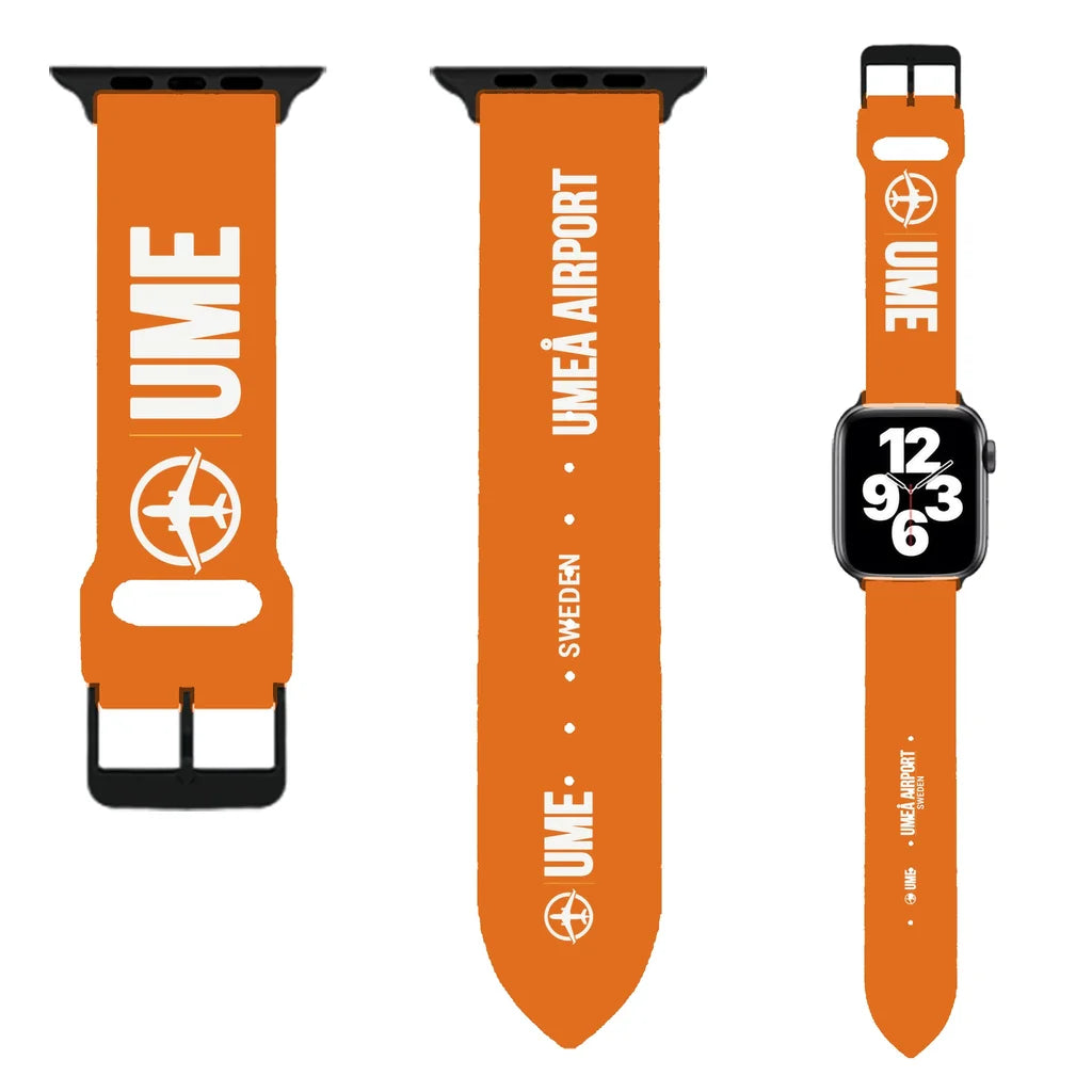 WBV6 | Umeå Airport UME | Orange (Metal Buckle)
