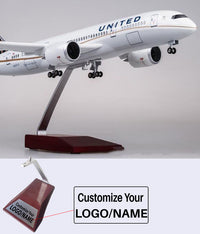 Thumbnail for United Airlines Boeing 787 Airplane Model (1/130 Scale)