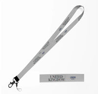 Thumbnail for United Kingdom Country Series lanyard - light gray