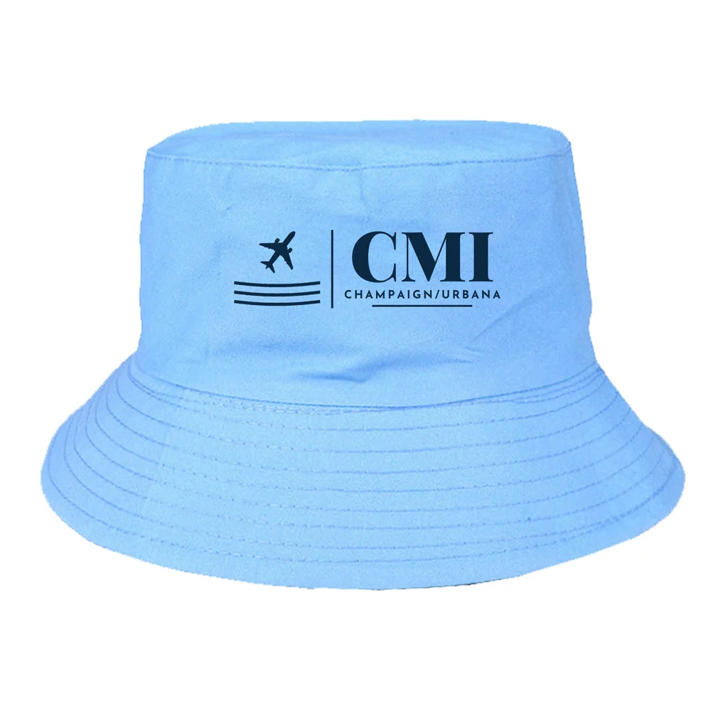 University of Illinois Willard Airport (CMI) summer hat - light blue