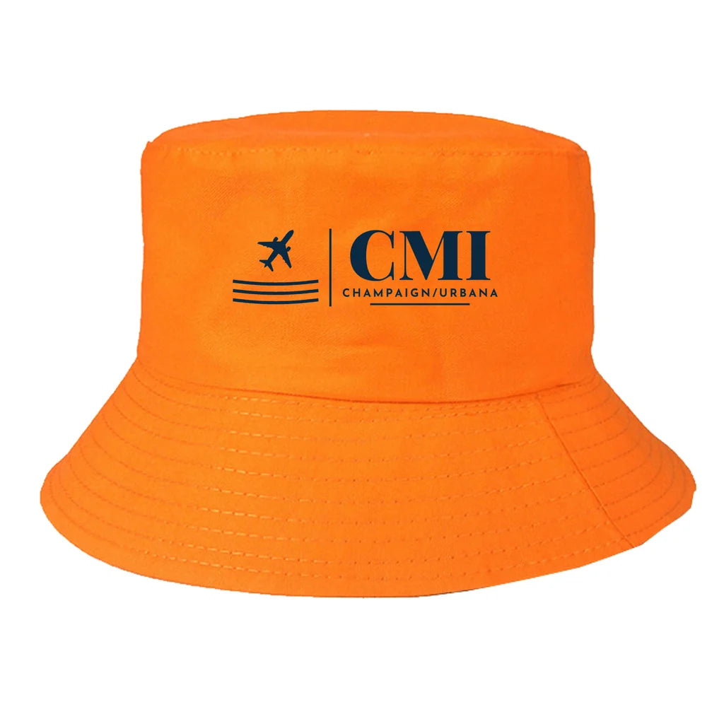 University of Illinois Willard Airport (CMI) summer hat - orange