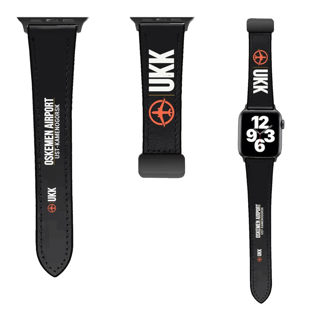 WBV6 | Ust-Kamenogorsk Airport UKK | Leather - Black