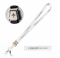 Thumbnail for Utrecht City Series seat belt lanyard - white