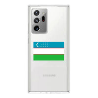 Thumbnail for Uzbekistan Transparent Silicone Samsung A Cases