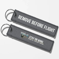 Thumbnail for Pratt & Whitney V2500-A5 Engine Aviator Key Chains - Gray - Remove Before Flight