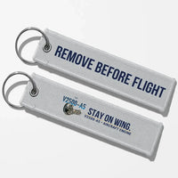 Thumbnail for Pratt & Whitney V2500-A5 Engine Aviator Key Chains - Light Gray - Remove Before Flight