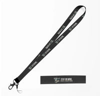 Thumbnail for V2500-A5 lanyard - black