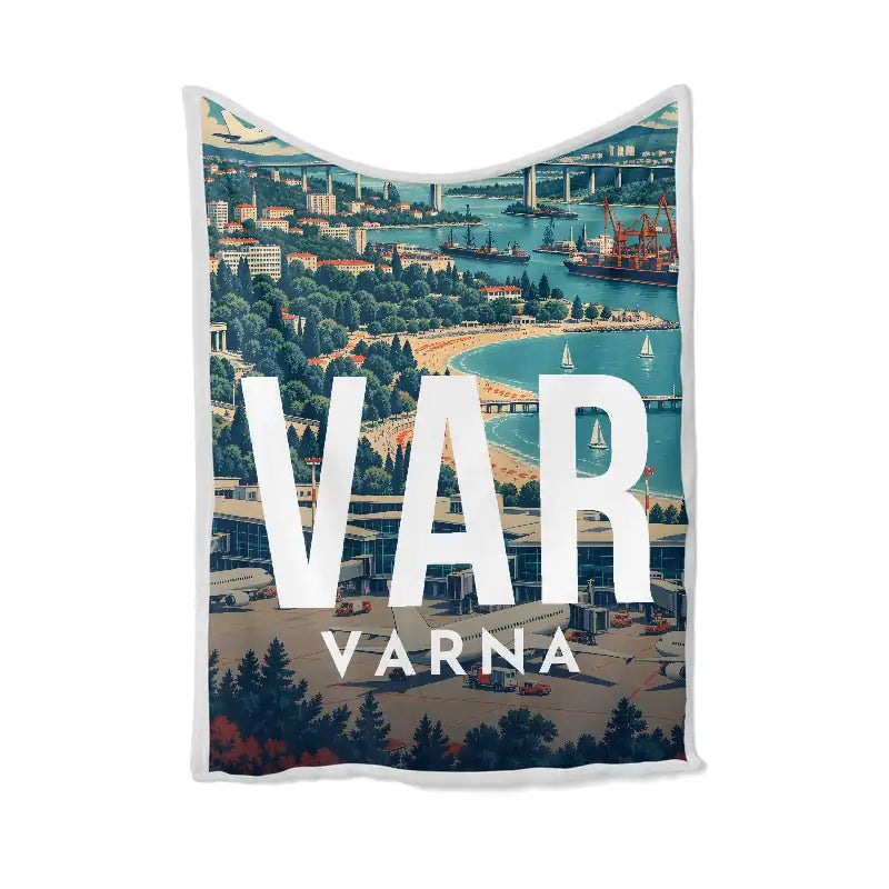Varna Airport (VAR) Bedding Sets & Blankets - Blanket - Scene