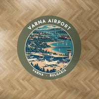 Thumbnail for Varna Airport (VAR) Carpets - Carpet Round - Badge - Green Army