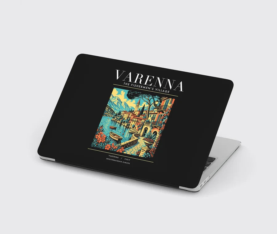 VARENNA - Poster - MacBook Case - Black