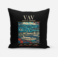 Thumbnail for VAV - Poster - Pillow - Black
