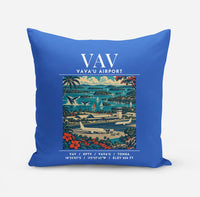 Thumbnail for VAV - Poster - Pillow - Blue