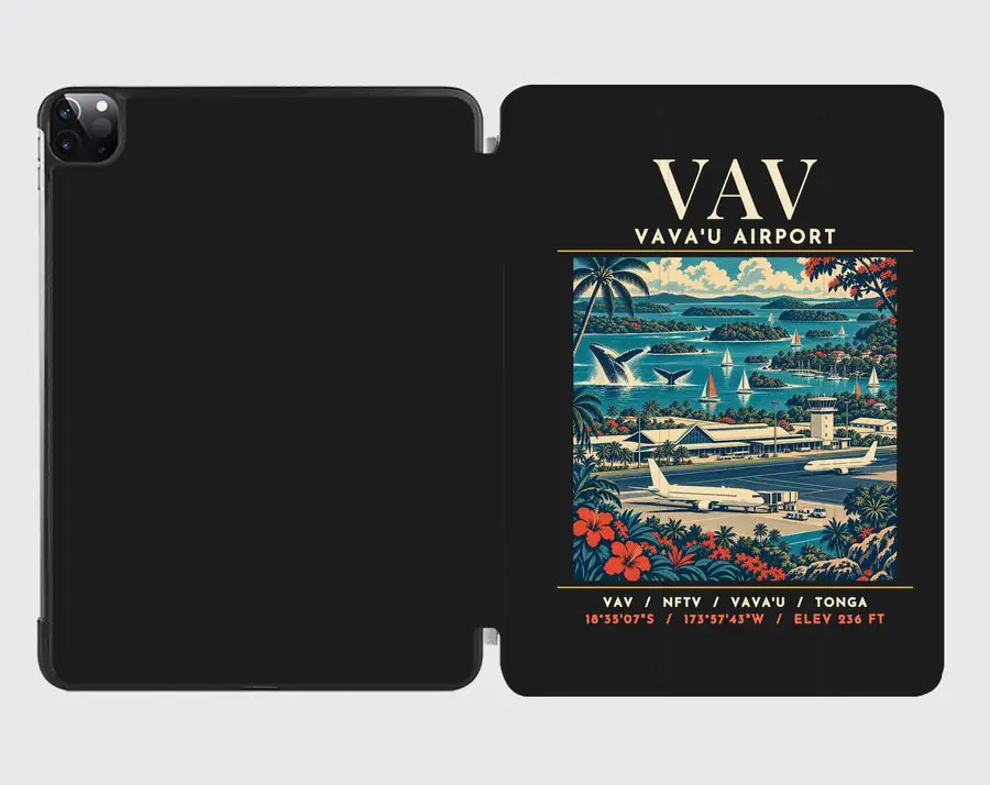VAV - Poster - iPad Case - Black