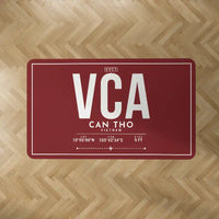 Thumbnail for Can Tho International Airport (VCA) Carpets - Carpet Rectangle - ID Tag - Dark Red