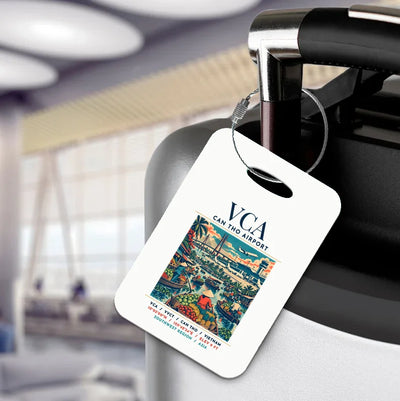 VCA - Poster - Luggage Tag - White