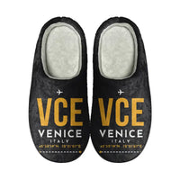 Thumbnail for Venice Marco Polo Airport (VCE) Slippers & Flip Flops - Slippers - Cotton - Code - Same - Black