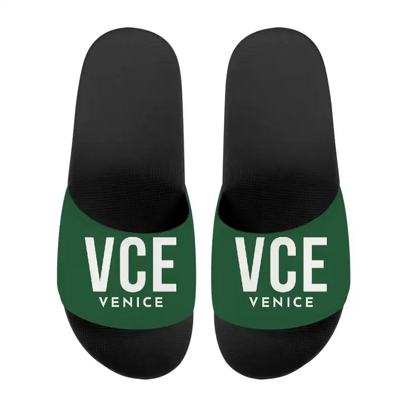 Venice Marco Polo Airport (VCE) Slippers & Flip Flops - Slippers - Sport - Code - Green