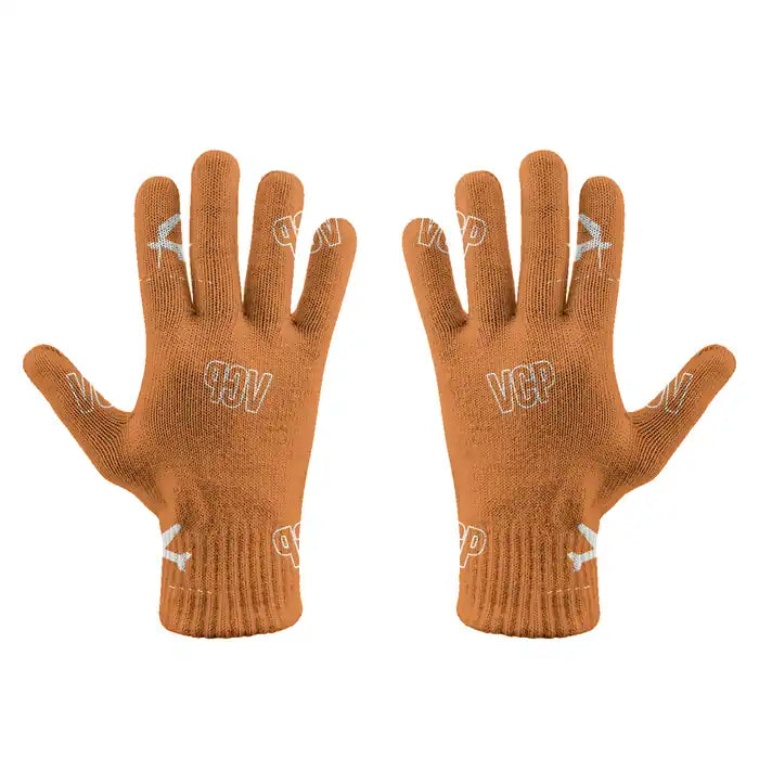 Viracopos International Airport (VCP) Gloves - Gloves - Full - Pattern - Orange