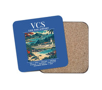 Thumbnail for VCS - Poster - Coaster - Blue