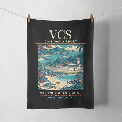 VCS - Poster - Towel - Black
