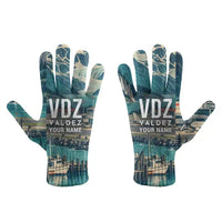 Thumbnail for Valdez Pioneer Field Airport (VDZ) Gloves - Gloves - Full - 3D + Name