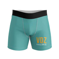 Thumbnail for Valdez Pioneer Field Airport (VDZ) Men Boxers - Code - Turquoise