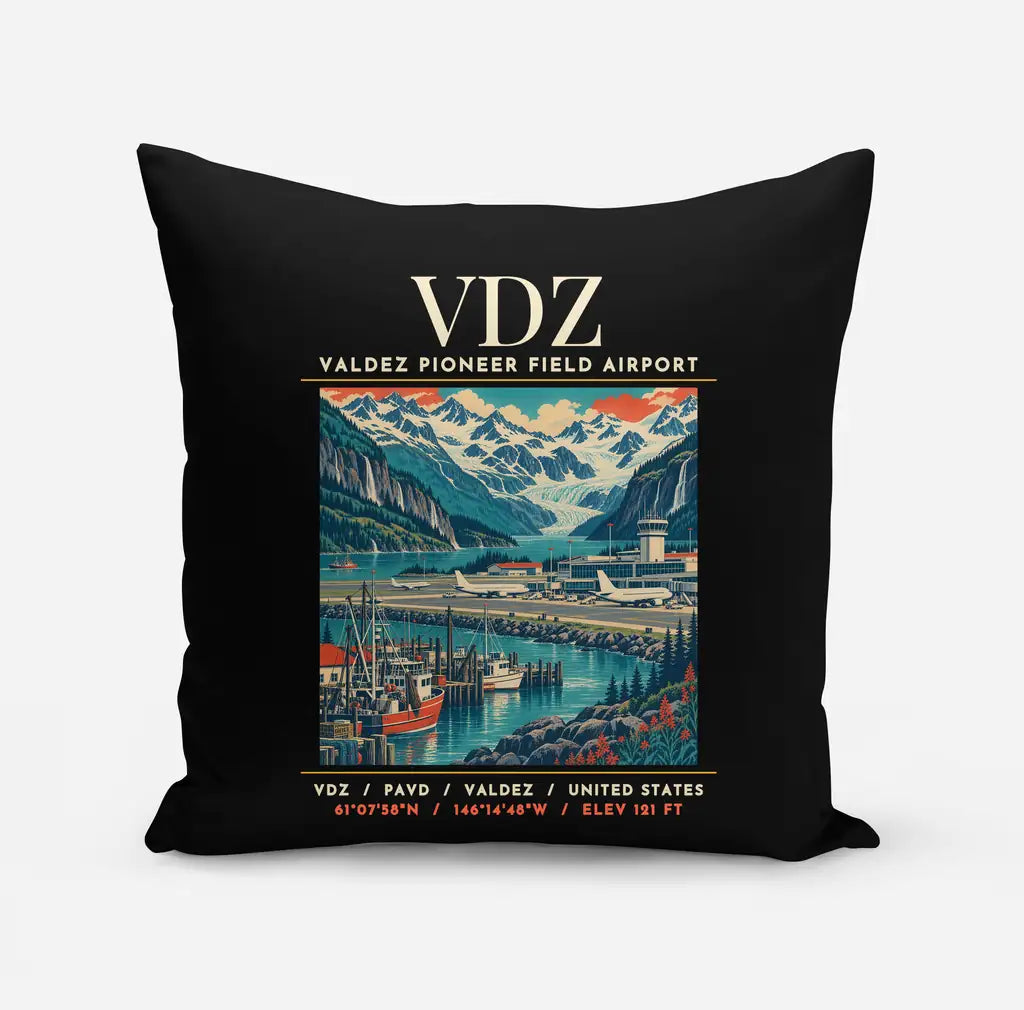 VDZ - Poster - Pillow - Black