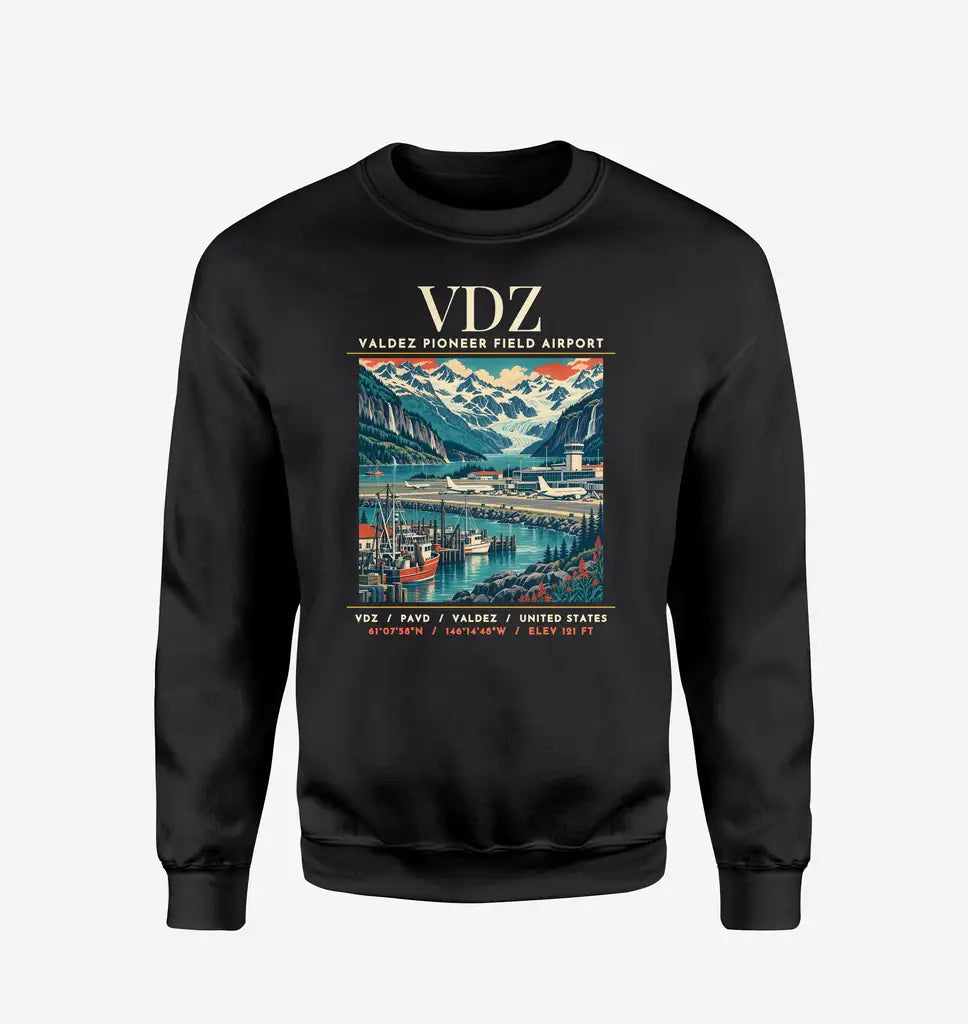 VDZ - Poster - Sweatshirt - Black