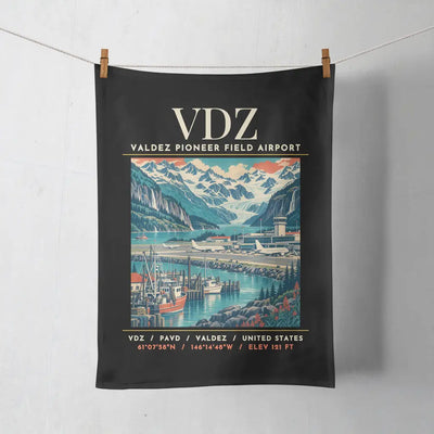 VDZ - Poster - Towel - Black