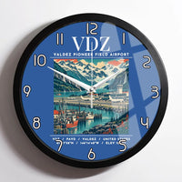 Thumbnail for VDZ - Poster - Wall Clock Framed - Blue