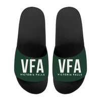 Thumbnail for Victoria Falls International Airport (VFA) Slippers & Flip Flops - Slippers - Sport - Code - Dark Green