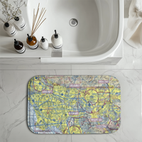 Thumbnail for VFR Chart Designed Bath Mats
